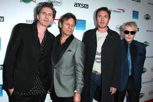 los engelen, apr 1 - duran duran, John kleermaker, simon le bon, roger kleermaker, Nick rhodes Bij de de muziek- van david lynchen Bij de aas hotel Aan april 1, 2015 in los engelen, ca foto