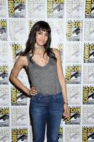 san diego, jul 25 - Sofia boutella Bij de bates motel druk op lijn, stripverhaal Internationale 2014 Bij de hilton san Diego baai Aan juli 25, 2014 in san diego, ca foto