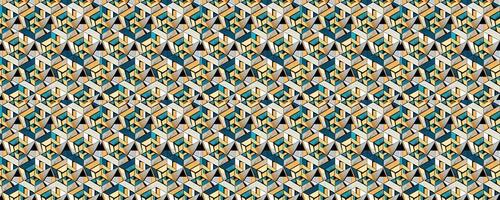 meetkundig abstract naadloos patroon foto