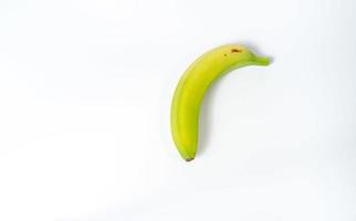 banaan geïsoleerd op witte achtergrond foto