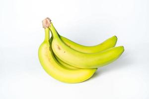 banaan geïsoleerd op witte achtergrond foto