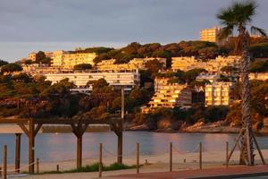 camino de ronda, een weg parallel naar de Catalaans costa bravoure, gelegen Aan de middellandse Zee zee in de noorden van Catalonië, Spanje. foto