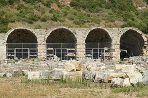 stadion van perge oude stad in antalya, turkiye foto