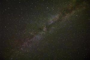 nacht lucht met schoonheid melkachtig manier foto