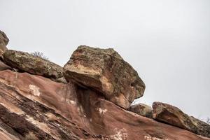 Colorado rood rotsen geologie tafereel foto