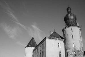 Bij een kasteel in Westfalen foto