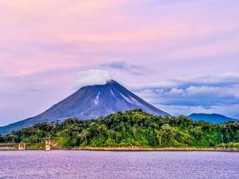 vulkaan in costa rica foto