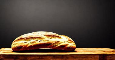 oven - traditioneel vers heet gekookt brood. brood dichtbij schieten. foto