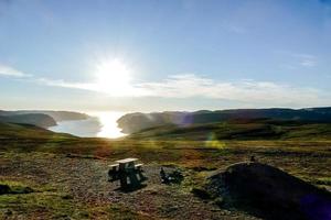 landschap in Zweden, Europa foto