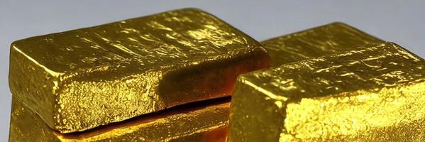 goud ingots. stack van goud bars, financieel concepten. foto