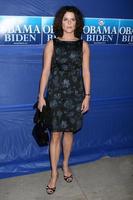 neve Campbell aankomen Bij de countdown voor barak obama evenement Bij een privaat huis in Beverly heuvels, ca Aan oktober 17, 2008 foto