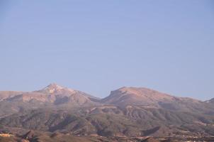 berg landschap visie foto