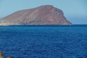 de atlantic oceaan Bij de kanarie eilanden foto