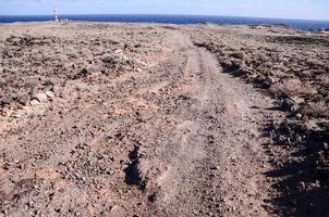 landschap Aan de kanarie eilanden foto