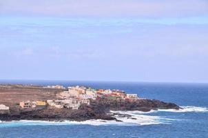 de atlantic oceaan Bij de kanarie eilanden foto