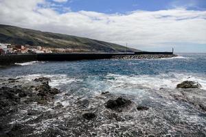 landschap Bij Tenerife Aan de kanarie eilanden foto