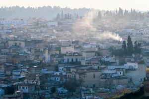 visie van marrakech, Marokko foto