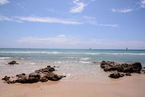 zomer strand visie foto