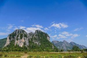 landelijk landschap in oosten- Azië foto