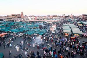 marrakech, Marokko, 2022 - Marrakech Marokko plein foto