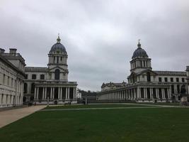 een visie van Greenwich in Londen foto