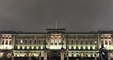 Londen in de uk in 2022. een visie van Buckingham paleis foto