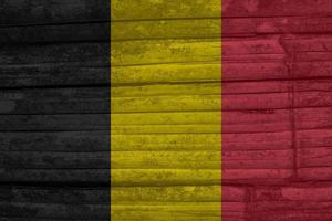 belgisch vlag structuur net zo achtergrond foto