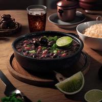 heerlijk braziliaans feijoada voedsel foto