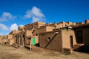 taos pueblo in nieuw Mexico, Verenigde Staten van Amerika foto