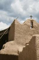 san lorenzo de picuri's kerk in nieuw Mexico foto