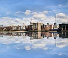 een visie van de rivier- Theems in de buurt Westminster foto