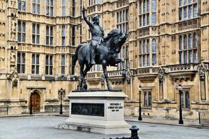 de huizen van parlement in Londen in maart 2022. foto