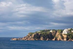 camino de ronda, een weg parallel naar de Catalaans costa bravoure, gelegen Aan de middellandse Zee zee in de noorden van Catalonië, Spanje. foto