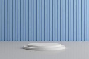 wit Product podium muur tafereel met verticaal lijn structuur foto