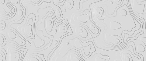 zilver of staal topografie patroon. 3d kleurrijk topografisch kaart achtergrond concept. topo contour kaart. grijs contouren vector topografie. geografisch berg topografie vector illustratie. ruimte voor u foto