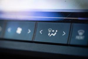 auto dashboard lucht staat in auto foto