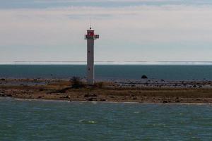 voorjaar landschappen Aan de eiland van hiiumaa foto