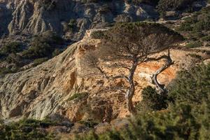 landschappen van naxos, Griekenland foto
