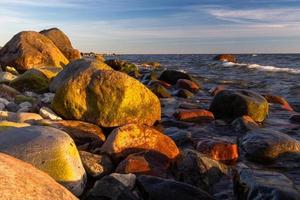 voorjaar landschappen Aan de eiland van hiiumaa foto