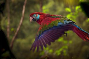 vogel van zuiden Amerika in de natuur leefgebied foto