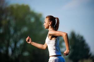 sport vrouw opleiding foto