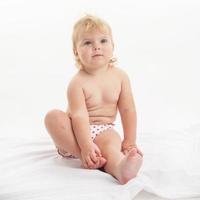 schattige kleine baby foto