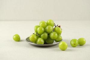 schijnen muscat Japans groen druiven foto