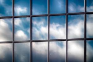 abstract wolkenkrabber glas venster foto