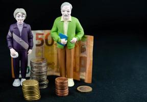 gepensioneerden hopen voor een toenemen in hun pensioen foto