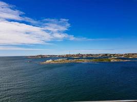 klein Zweeds huizen Aan de archipel De volgende naar Göteborg foto