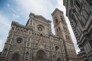 keer bekeken van de duomo in Florence, Italië foto