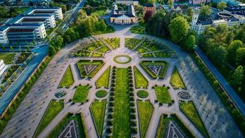 botanisch tuinen Bij linnen en uppsala kasteel foto