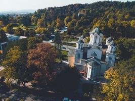 st. cyril en methodisch kerk in ljubljana, Slovenië foto