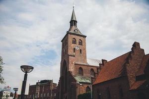 st. canutes kathedraal in onzin, Denemarken foto